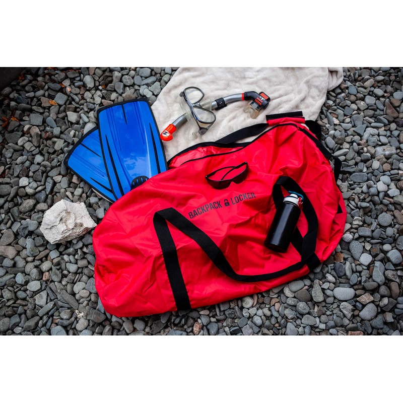 Backpack Locker - Airplane Travel Backpack Cover with Padlock -