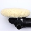 Woolous 7 inch Wool Buffing Pads,100% Natural Wool Double Side