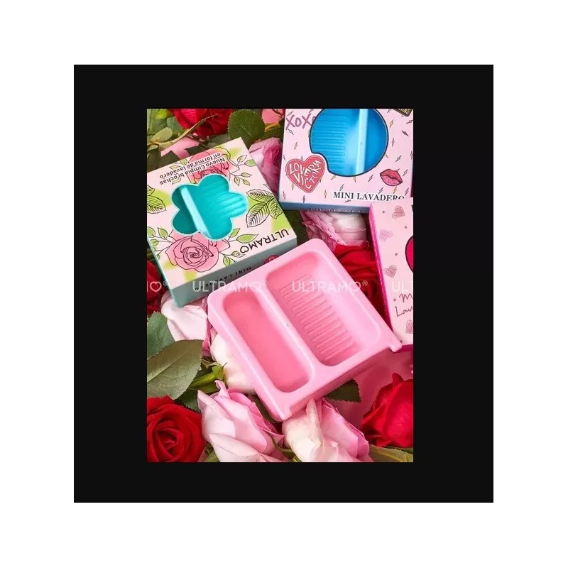 Ultramo Mini Lavaderito Limpiabrochas De Maquillaje Ultramo