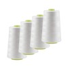 4 x 4572m Overlock Sewing Thread Oeko-Tex Polyester Thread Colour