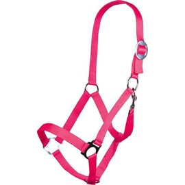 HKM Headcollar Stars Economy Softice Neon Pink Pony