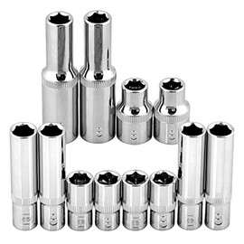 BRAZEN 8mm Socket 12 Pack (Multi-Type)