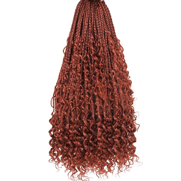 Beverlee 18 Inch Boho Box Braids 8 Packs Goddess Box