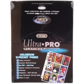 Ultra Pro: 9-Pocket Platinum Binder Pages - 100 count 81320