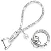 Bonito llavero de muñeca para mujer, accesorios de llavero de