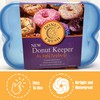 Touch Up Cup Donut Fresh Storage Container Holder, Airtight and