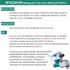 W10238100 WPW10238100 & AP6017532 PS11750831 W10341320 Combination Refrigerator Water Inlet