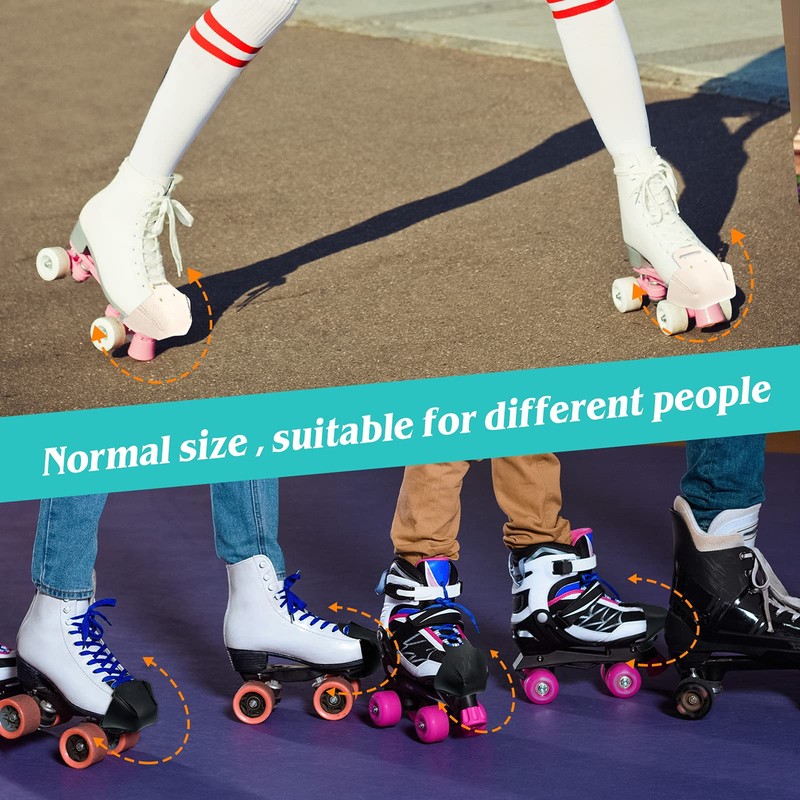 4 Pieces Toe Cap Guards Protectors Toe Caps Artificial Leather