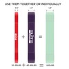 Set of 2 Pull Up Assist Bands – Purple and