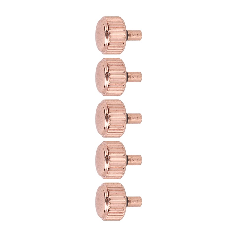 5pcs Professional Watch Crown Steel Wrist Watch Parts Watchmaker Repairing