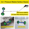 POHIR Undercarriage Pressure Washer Attachment Pro Max 16", Surface Cleaner