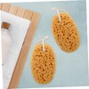 SAFIGLE 2pcs Soft Exfoliating Bath Sponge for Deep Cleansing Gentle