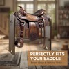 Novona Paulownia Wood Saddle Rack, Ideal Saddle Stand for Horse