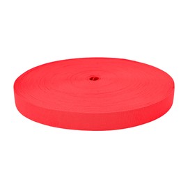 Mandala Crafts Red Elastic Band for Sewing - Wide 1/4 Inch Elastic Bands Spool for Pants Elastic Waistband Sewing - 153 YD Stretchy Flat Fabric Strap Knit Elastic Band for Wig