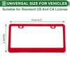 RATCHROLL License Plate Frame Stainless Steel Car License Plate Frame