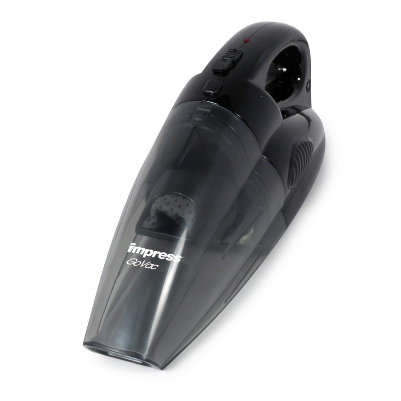 Impress 1002B Handheld Vacuum with Charging Base and Attachments, Cordless,