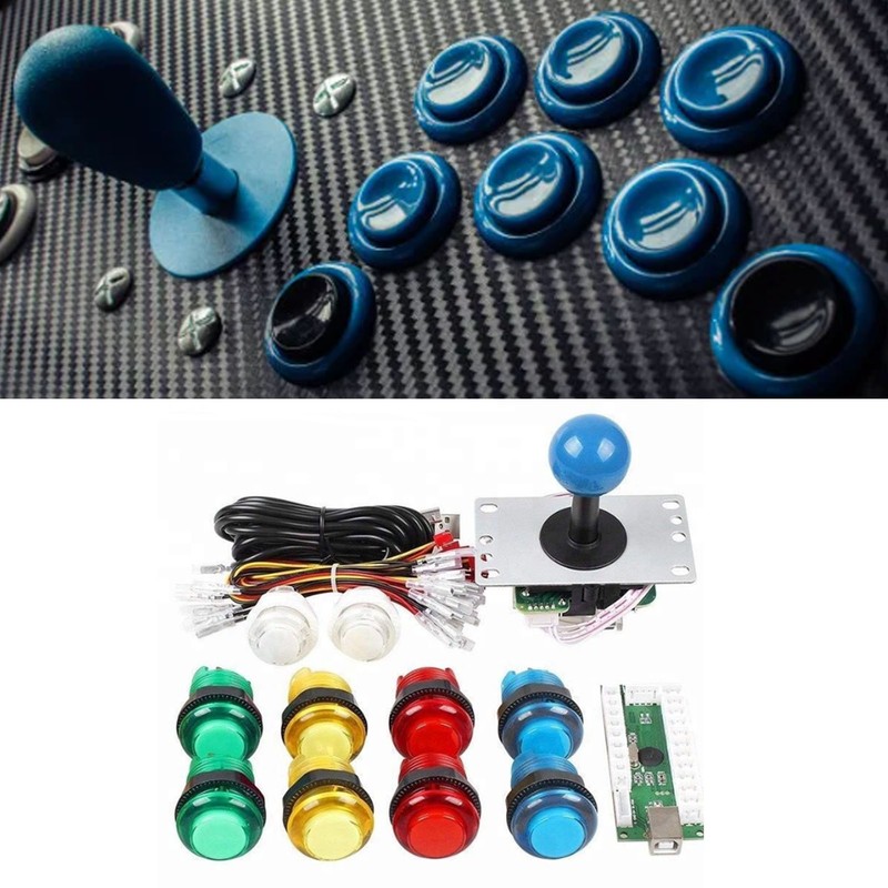 DIY Arcade Joystick Kit Circuit Board Joystick 5P USB PC