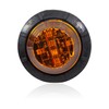 Maxxima M09410Y Amber 1-1/4" Round LED Low-Profile Clearance Marker Light