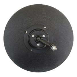 Angular Pejo Convexo Acrílico Seguridad 30cm Con Soporte + Color Negro