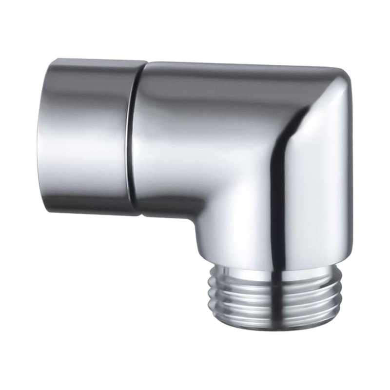 Qianly G1/2 Shower Elbow Adapter Coupling, Bathroom Fixtures, Pipe Fittings,