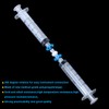 25pcs Syringe Adapter, Clear Female Luer Lock Luer Coupler Connector