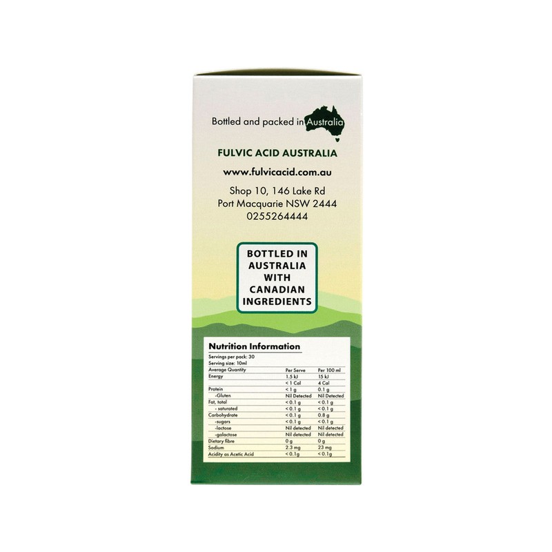 The Natural Edge Fulvic (Multi Minerals Trace Elements) 300ml