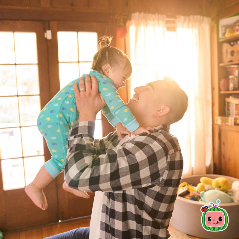 CoComelon - Pijama Unisex de algodón sin pies para niños,