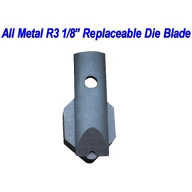 INTBUYING 1set Replaceable Die Blade for All Metal Corner Rounder Punch Cutter (R3 1/8" Blade)
