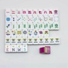 ,160 Acrylic Mahjong Tiles,American Mahjong,Hand-carved Mahjong Tiles,Custom 4-Layer Mahjong,Amara Pink
