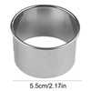 Round Cookie Cutter | Stainless Steel Donut Cutter Ring Molds,Professional