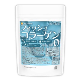 フィッシュコラーゲン (国内製造) 150ｇ 厳選一番搾り 低分子コラーゲン 糖質0・脂質0 無香料・無着色 中和剤不使用 [01] NICHIGA(ニチガ)