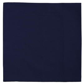 Pillowcase 20 x 20 cm with Zip Dark Blue
