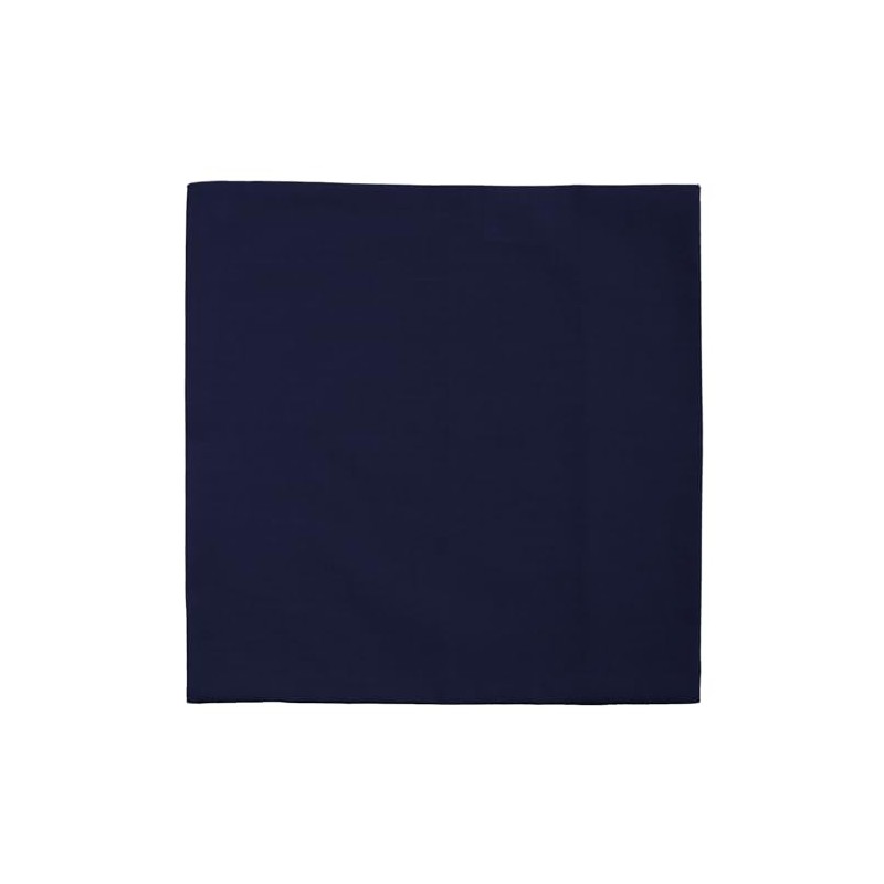 Pillowcase 20 x 20 cm with Zip Dark Blue