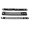 Tosmifairy 3 Pieces Punk Rock Leather Bracelets for Women Pop