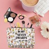 TSOTMO Dwarfs Merch Makeup Bag Snow Princess Merch Gift for