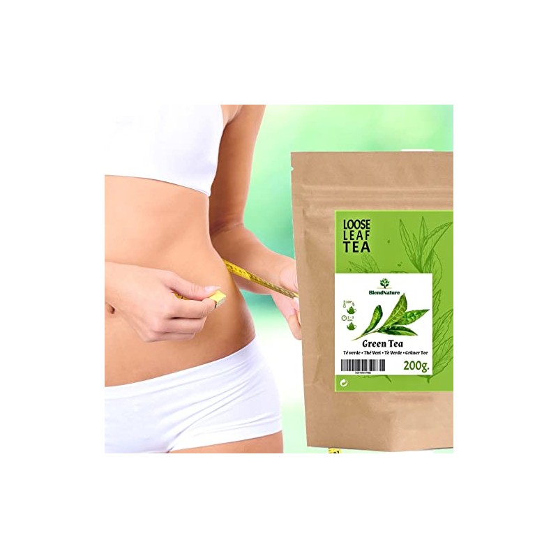 Natural Green Tea 200g for Infusions + Stainless Steel Egg