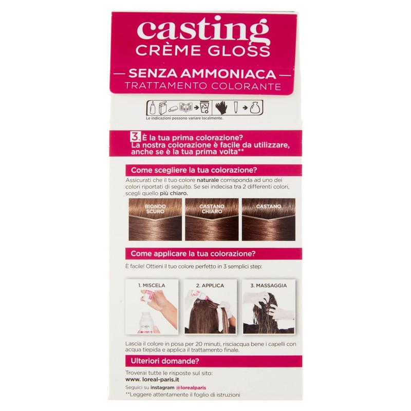 L'Oréal Paris Ammonia Free Hair Colour 613 Blonde Iced Coffee