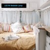 DC12‑24V LED RV Bedside Lamp High Brightness Aluminium Alloy Gooseneck