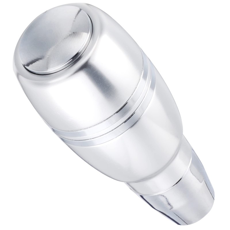 Arenbel Automatic Shifter Knob Push Button Gear Head Aluminum Car