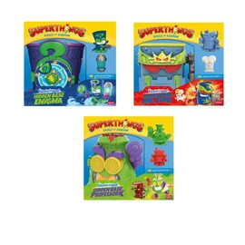 Superthings KAZOOM Power - Hidden Base Professor K. Cave of Professor K from the TV series Kazoom Power. Includes 1 Hidden Base, 1 Professor K Exclusive, 1 Exclusive Robotoxic