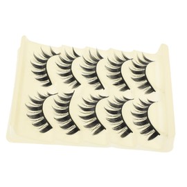 Baluue 5pairs Eyelashes for Women Soft and Eyelash Extensions for Versatile Makeup Looks for Glamorous Eye Enhancement and Special Occasions