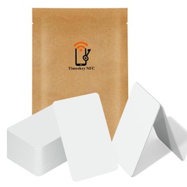 40PCS NTAG215 NFC Tags Compatible with Amiibo and TagMo NFC Card Blank PVC ISO Cards NFC Tag by TimesKey Works with Android and Phone NFC Enabled