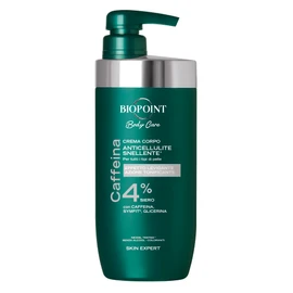 Biopoint - Crema Corpo Anticellulite ad Azione Rassodante, Drenante e Tonificante, Contribuisce alla Riduzione degli Accumuli Adiposi e a Contrastare gli Inestetismi della Cellulite, 500 ml