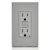 Leviton GFCI Weather-Resistant Outlet, 15 Amp, Self Test, Tamper-Resistant with