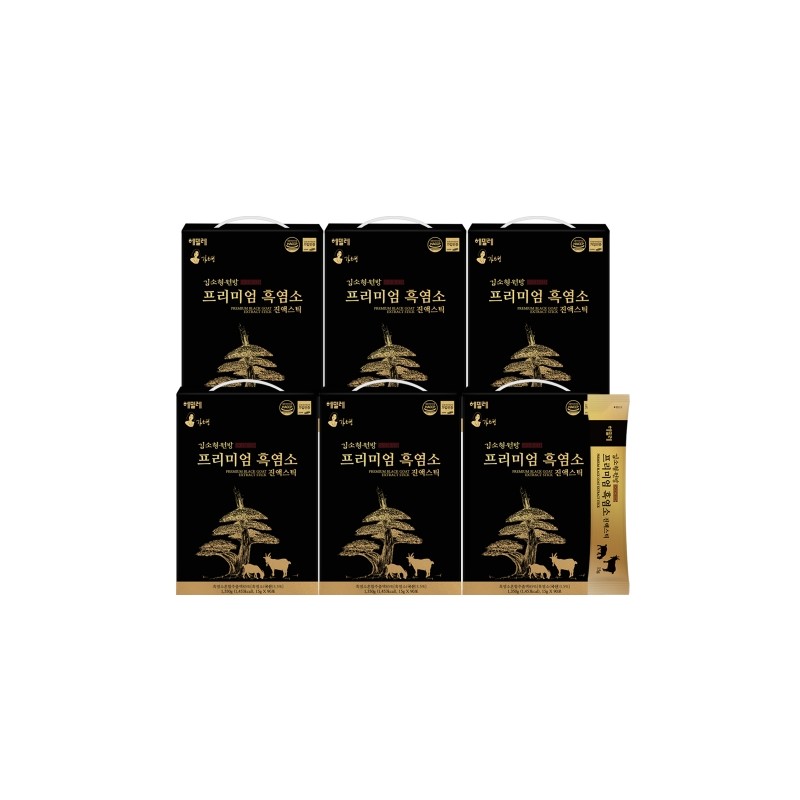 Kim So-hyung's Premium Black Goat Extract Stick 15g 90 Sticks
