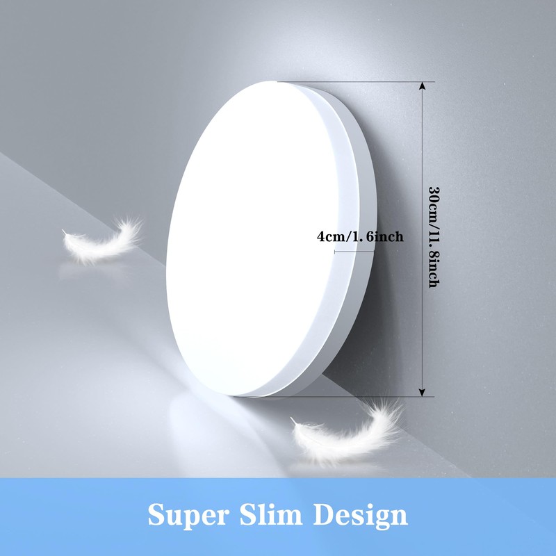 EASY EAGLE Ceiling Light LED Ceiling Light Flat 48 W