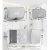 Piegricdiat Hanging toiletry bag for men - large functional hanging