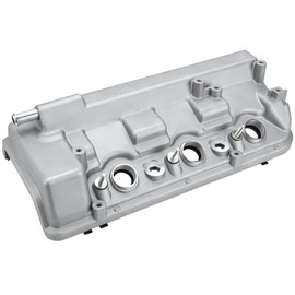 12320-R70-A00 Aluminium Rear Engine Valve Cover Compatible with 2008-2017 Honda Accord Odyssey Pilot Ridgeline Crosstour 2009-2015 Acura MDX RDX TL ZDX 3.5L 3.7L,Replaces# 12320R70A00 264-490