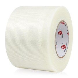 BOMEI PACK Duct Tape Clear 4 Inch x 60 Yards,Wide Roll Duct Clear,Heavy Ducty Transparent Strapping Tape,Waterproof,Residue Free,Flexible,Tear by Hand,Multi-Use for Crafts & Home Improvement