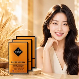 grain on Kamut Enzyme Effectiveness Kamut Grain On Gold Kamut 30 sachets, 3 units / 카무트효소효능 카뮤트 그레인온 골드카무트 30포, 3개